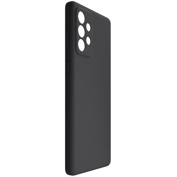 3MK Silicone Case Sam A53 5G A536 czarny/black