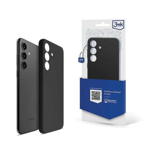 3MK Silicone Case Sam S24+ S926 czarny/black