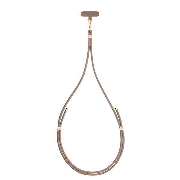 3MK EasyClip Elite Taupe (gold)Smycz do telefonu