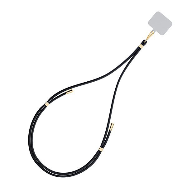 3MK EasyClip Black (gold)Smycz do telefonu