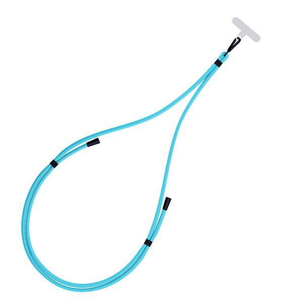 3MK EasyClip Light Blue (black)smycz do telefonu