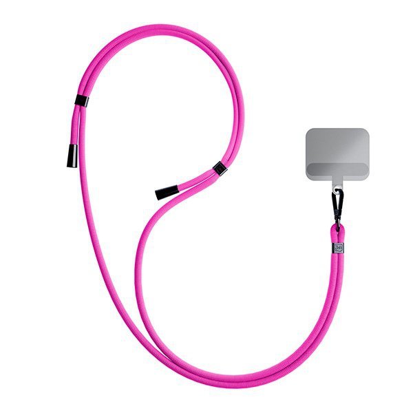 3MK EasyClip Pink (black)Smycz do telefonu