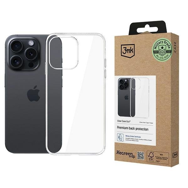 3MK ClearCase Eco iPhone 15 Pro MaxGRS CU 1304127