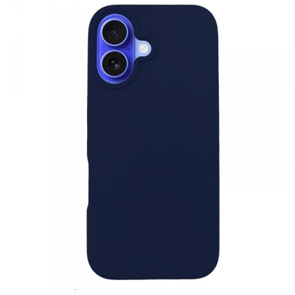 3MK Silicone Case iPhone 16 6.1"         granatowy/dark navy