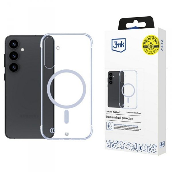 Etui 3MK Just20g MagCase do Samsung Galaxy S25