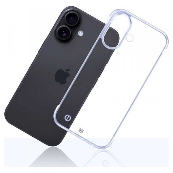Etui 3MK Just20g Clear Case do iPhone 16 Plus