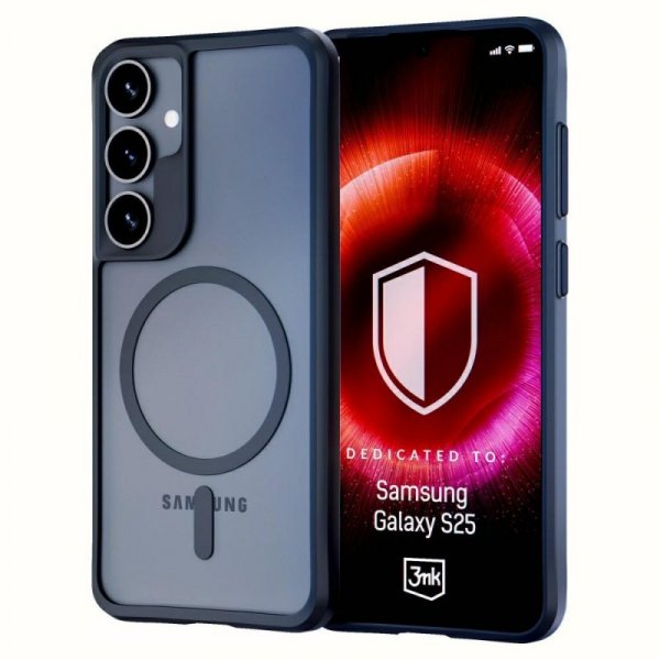 Etui 3MK Satin Armor MagCase do Samsung Galaxy S25