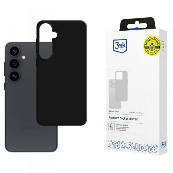 Etui 3MK Silicone Case do Samsung Galaxy S25