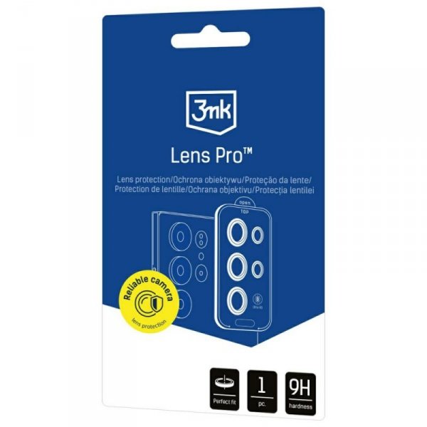 Ochrona na obiektyw aparatu 3MK Lens     Protection Pro do Samsung Galaxy A36 5G czarny 1szt