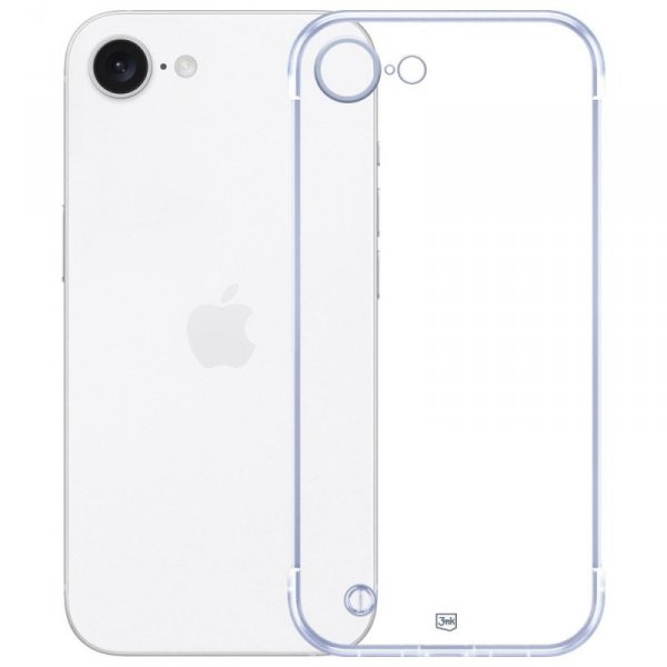 Etui 3MK Just20g Clear Case do Apple     iPhone 16E