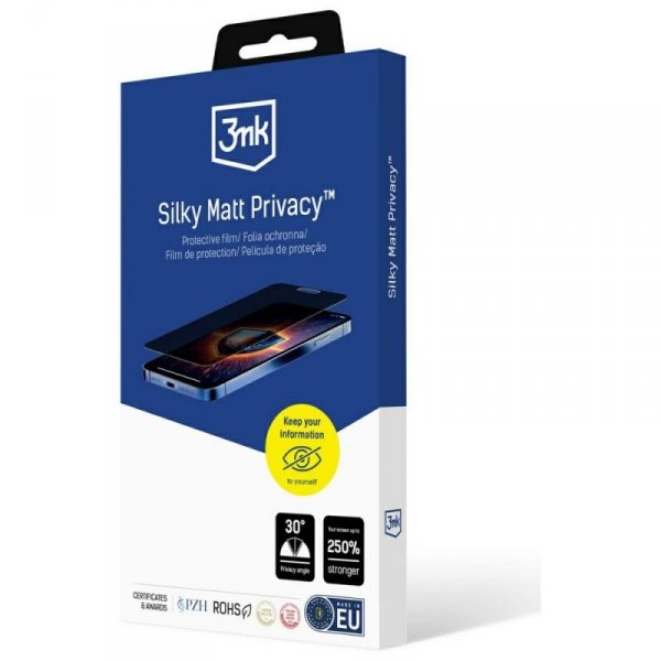 Folia prywatyzująca 3MK Silky Matt       Privacy do Xiaomi POCO F7 Pro/F7 Ultra