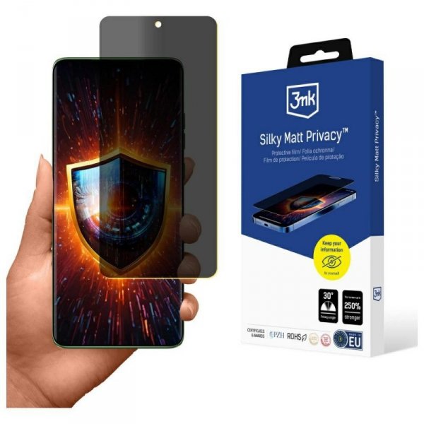 Folia prywatyzująca 3MK Silky Matt       Privacy do Motorola Edge 60