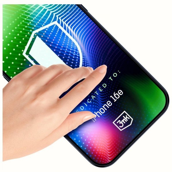 Szkło hartowane 3MK HARDY Ultra Glass do Apple iPhone 16E / 17E