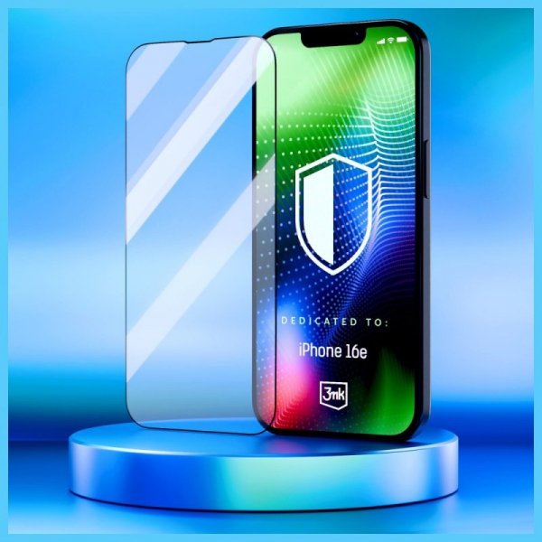 Szkło hartowane 3MK HARDY Ultra Glass do Apple iPhone 16E / 17E