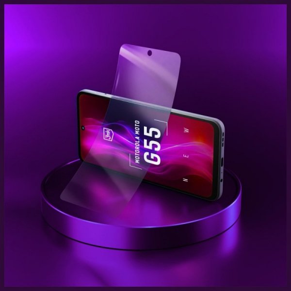 Szkło hybrydowe 3MK FlexibleGlass do     Motorola Moto G55 5G