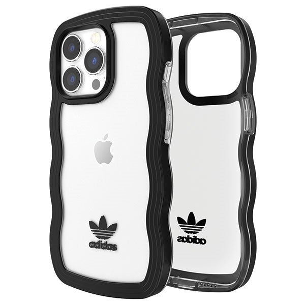 Adidas OR Wavy Case iPhone 13 Pro/13 6,1&quot; czarny-przezroczysty/black-transparent 51900