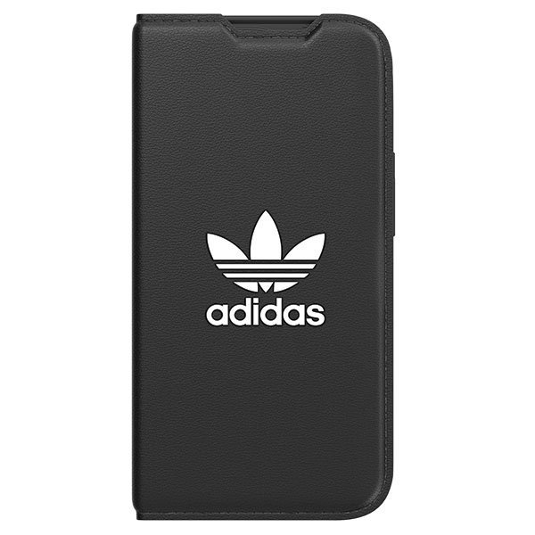 Adidas OR Booklet Case BASIC iPhone 14 Pro 6.1&quot; czarno biały/black white 50182
