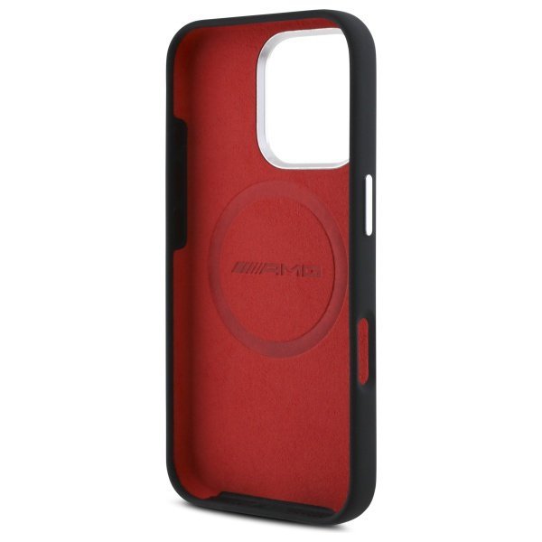 AMG AMHMP16X24SSRRK iPhone 16 Pro Max    6.9&quot; czarny/black hardcase Silicone Graphics MagSafe