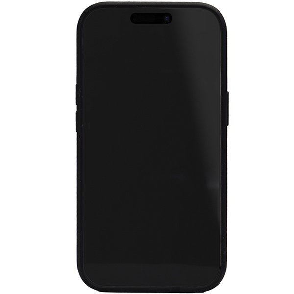 Audi Silicone Case iPhone 15 Pro 6.1&quot; czarny/black hardcase AU-LSRIP15P-Q3/D1-BK