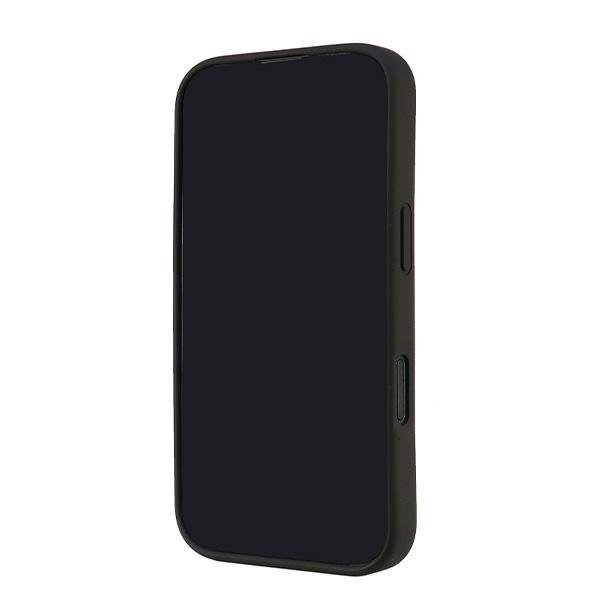 Audi Silicone Case iPhone 16 Pro 6.3&quot;czarny/black hardcase AU-LSRIP16P-Q3/D1-BK