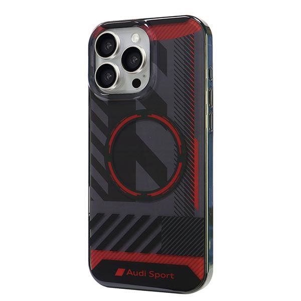 Audi IML Sport MagSafe iPhone 16 Pro Max 6.9&quot; czarny/black hardcase AUS-IMLMIP16PM-RSQ/D2-BK