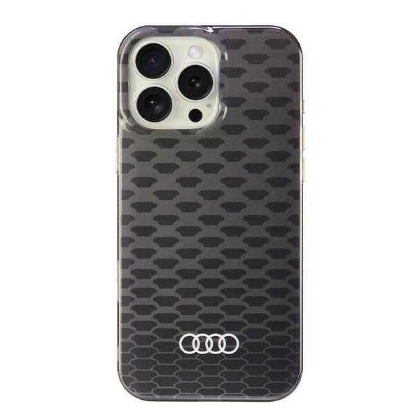 Audi IML Stitching Pattern MagSafeiPhone 16 Pro Max 6.9&quot; czarny/black hardcase AU-IMLMIP16PM-Q5/D3-BK