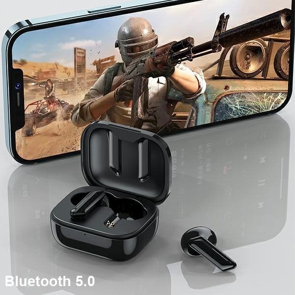AWEI słuchawki Bluetooth 5.1 T36 TWS+ stacja dokująca czarny/black