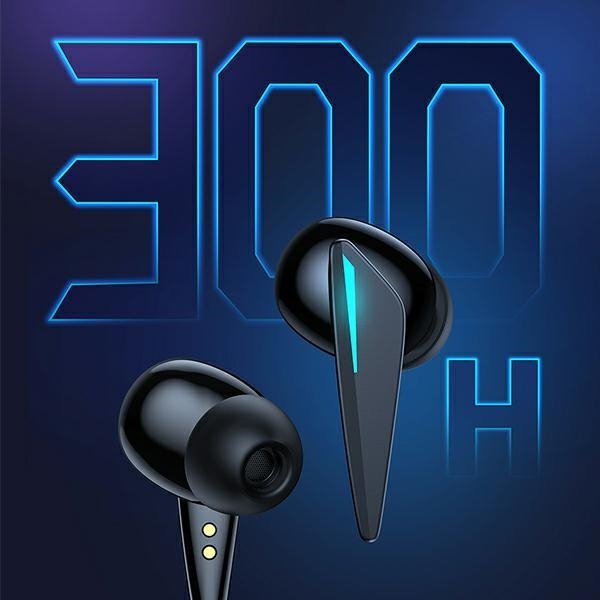 AWEI słuchawki Bluetooth 5.0 T23 TWS+ stacja dokująca gamingowe czarny/black