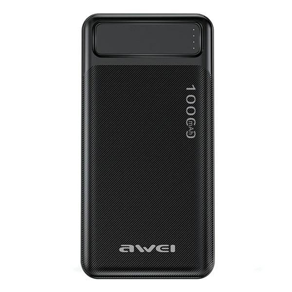AWEI PowerBank P5K 10000mAh 2.1Aczarny/black 2xUSB