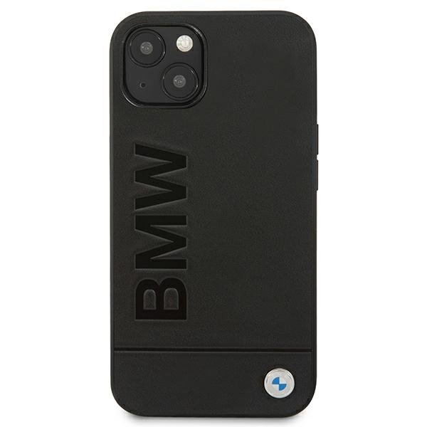 Etui BMW BMHCP13MSLLBK iPhone 13 / 14 / 15 6.1&quot; czarny/black hardcase Signature Logo Imprint