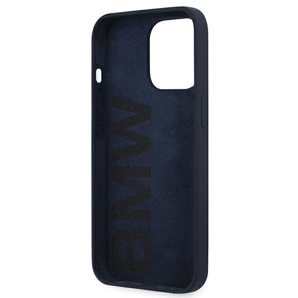Etui BMW BMHCP13XSILNA iPhone 13 Pro Max 6,7&quot; granatowy/navy hardcase Silicone Signature