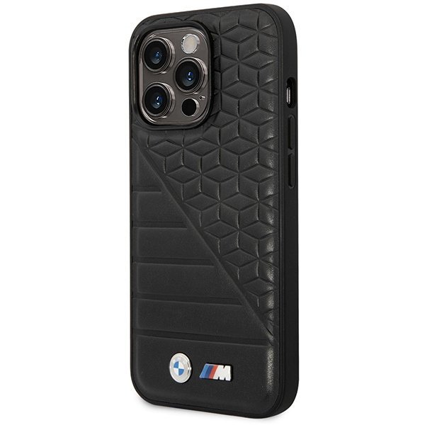 Etui BMW BMHCP14X22PMGK iPhone 14 Pro Max 6,7&quot; czarny/black Bi Pattern