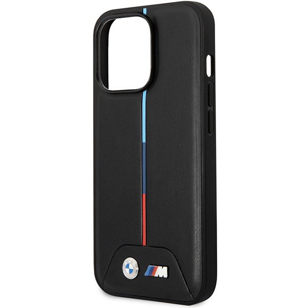 Etui BMW BMHMP13L22PVTK iPhone 13 Pro / 13 6.1&quot; czarny/black Quilted Tricolor MagSafe
