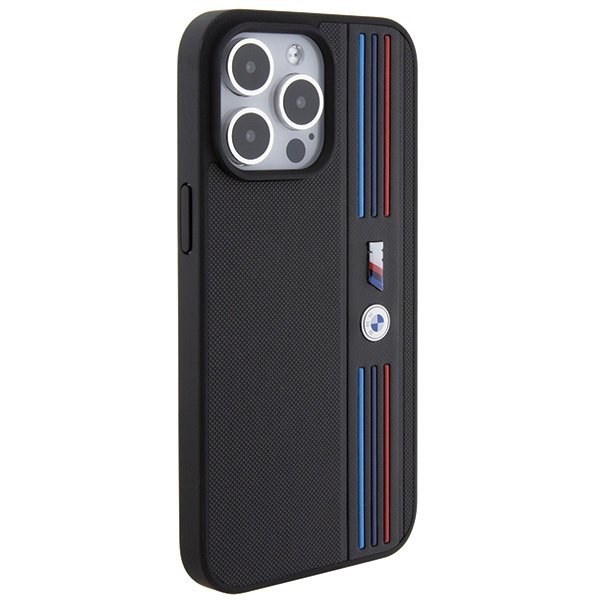 BMW BMHCP15L22PPMK iPhone 15 Pro 6.1&quot;czarny/black Tricolor M Collection