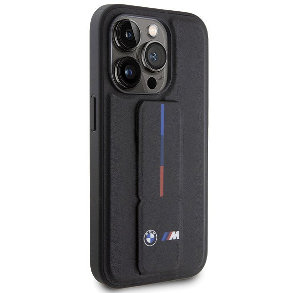 Etui BMW BMHCP15L22GSLK iPhone 15 Pro 6.1&quot; czarny/black hardcase Grip Hot Stamp