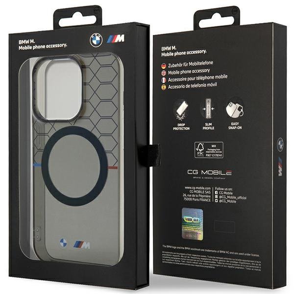 BMW BMHMP13XHGPK iPhone 13 Pro Max 6.7&quot;szary/grey Pattern MagSafe