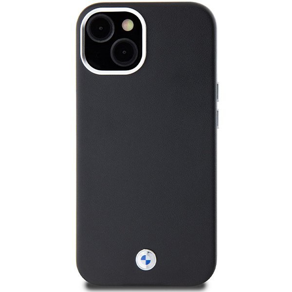 BMW BMHMP14S23PUFWK iPhone 14 / 15 / 13 6.1&quot; czarny/black Signature Wrapped Metal MagSafe