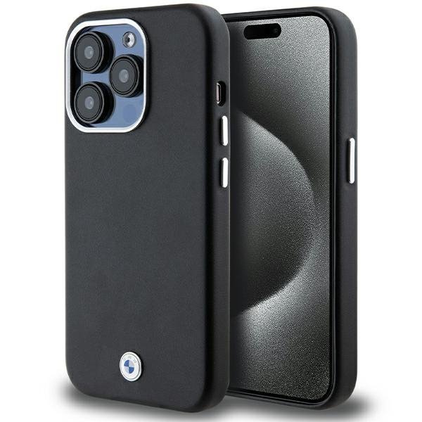 BMW BMHMP14L23PUFWK iPhone 14 Pro 6.1&quot; czarny/black Signature Wrapped Metal MagSafe