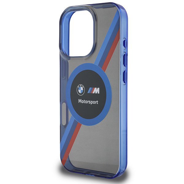 BMW BMHMP16L23HTPUK iPhone 16 Pro 6.3&quot;   czarny/black hardcase Motorsport IML Circle MagSafe