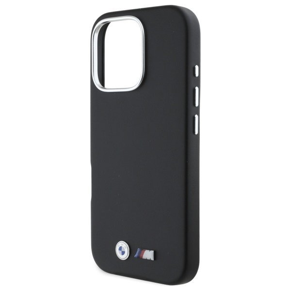 BMW BMHCP16L23PMWK iPhone 16 Pro 6.3&quot;    czarny/black hardcase M Smooth Full Wrapped Metal