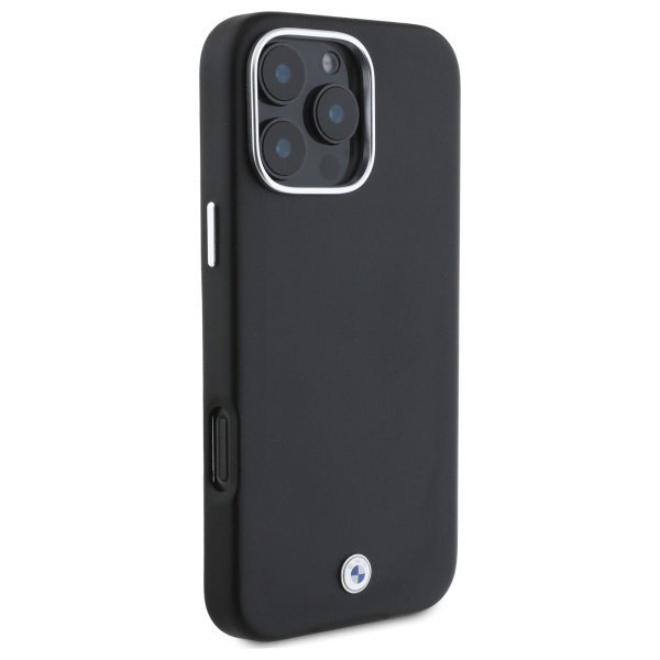 BMW BMHMP16L23PUFWK iPhone 16 Pro 6.3&quot;   czarny/black hardcase Sign Full Wrapped Metal MagSafe
