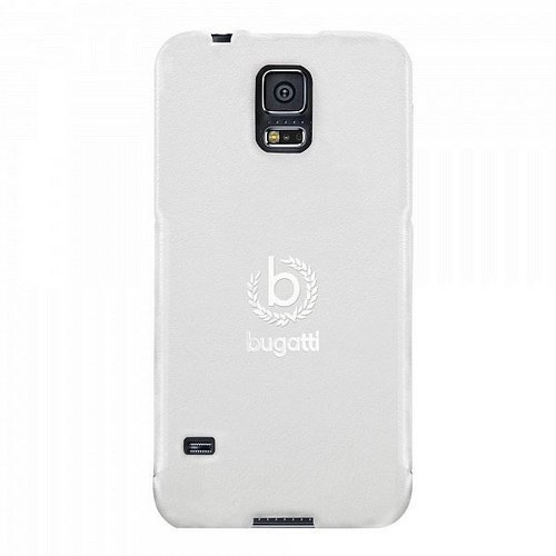 Bugatti UltraThin Geneva Samsung G900 S5flip 08462 biały