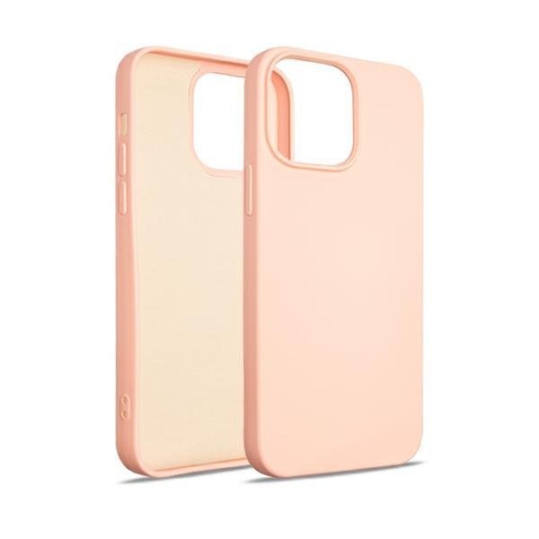 Beline Etui Silicone iPhone 14 Pro Max6,7&quot; różowo-złoty/rose gold
