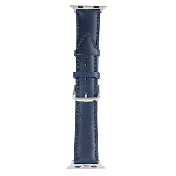 Beline pasek Apple Watch Leather42/44/45/49mm niebieski /blue