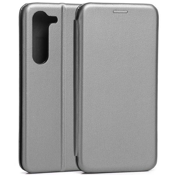 Beline Etui Book Magnetic Samsung S23S911 stalowy/steel