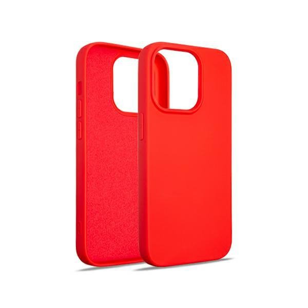 Beline Etui Silicone iPhone 15 Pro 6,1&quot;czerwony/red