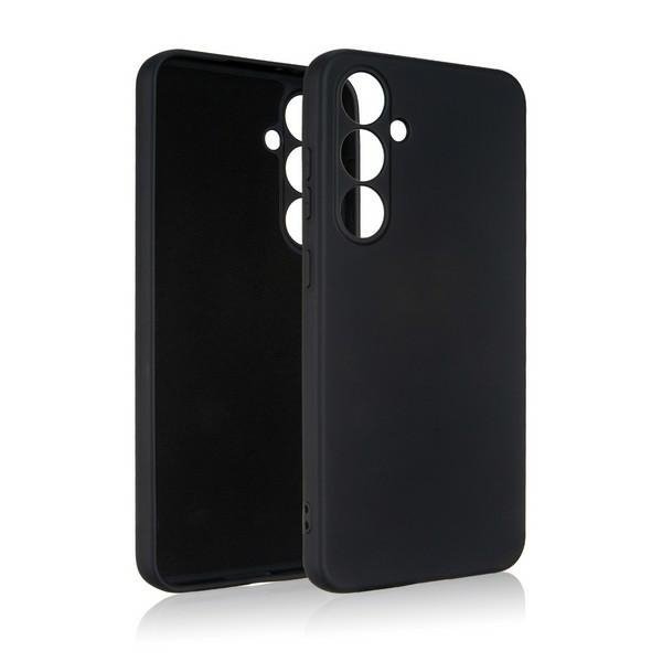 Beline Etui Silicone Samsung S24 FEczarny/black