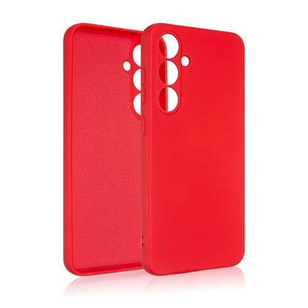 Beline Etui Silicone Samsung S24 FEczerwony/red