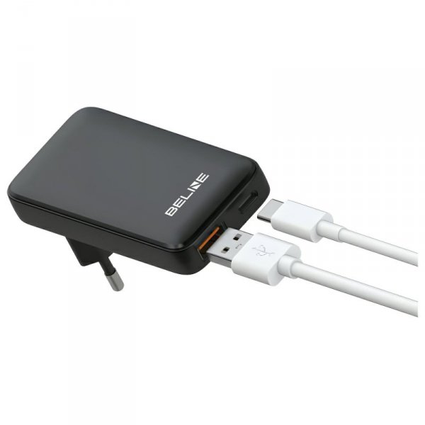 Ładowarka Beline 65W High Power – Uniwersalny Zasilacz USB-C do Laptopa i Telefonu (Czarna)