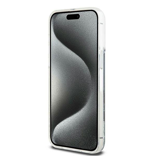 DKNY DKHCP13XLBNAEK iPhone 13 Pro Max 6.7&quot; czarny/black hardcase Liquid Glitter Big Logo